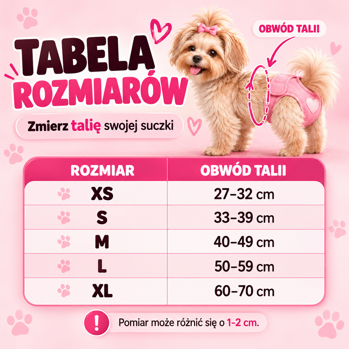 PUPCIO ® - Zmywalne majtki dla psa
